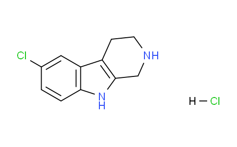 CAS No. 23046-68-6, 6-Chloro-2,3,4,9-tetrahydro-1H-pyrido[3,4-b]indole hydrochloride