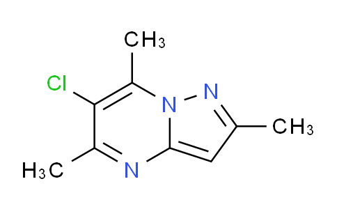 CAS No. 478064-03-8, 6-Chloro-2,5,7-trimethylpyrazolo[1,5-a]pyrimidine