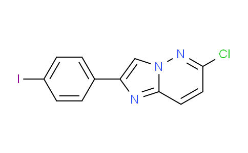 CAS No. 188692-40-2, 6-Chloro-2-(4-iodophenyl)imidazo[1,2-b]pyridazine