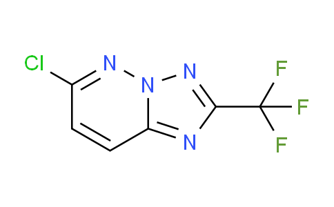 CAS No. 882856-60-2, 6-Chloro-2-(trifluoromethyl)-[1,2,4]triazolo[1,5-b]pyridazine
