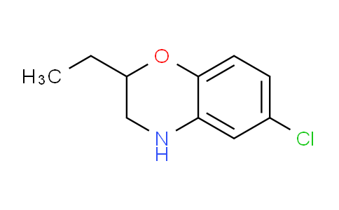 CAS No. 890045-10-0, 6-Chloro-2-ethyl-3,4-dihydro-2H-benzo[b][1,4]oxazine