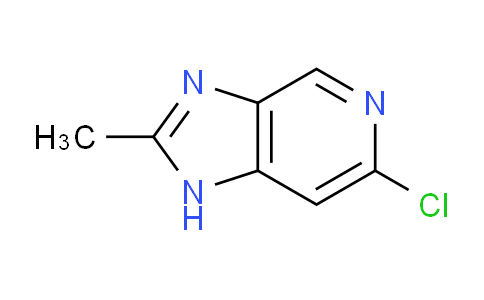 CAS No. 7205-42-7, 6-Chloro-2-methyl-1H-imidazo[4,5-c]pyridine