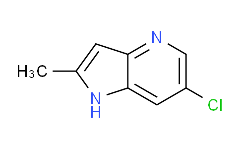 CAS No. 1190311-77-3, 6-Chloro-2-methyl-1H-pyrrolo[3,2-b]pyridine