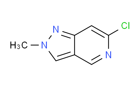 CAS No. 1956327-01-7, 6-Chloro-2-methyl-2H-pyrazolo[4,3-c]pyridine