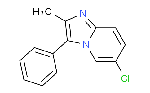CAS No. 1384265-15-9, 6-Chloro-2-methyl-3-phenylimidazo[1,2-a]pyridine