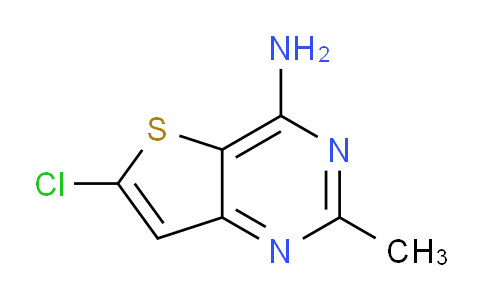 CAS No. 1017789-18-2, 6-Chloro-2-Methylthieno[3,2-d]pyrimidin-4-amine
