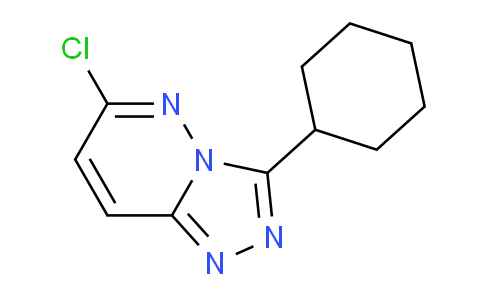 CAS No. 1094292-81-5, 6-Chloro-3-cyclohexyl-[1,2,4]triazolo[4,3-b]pyridazine