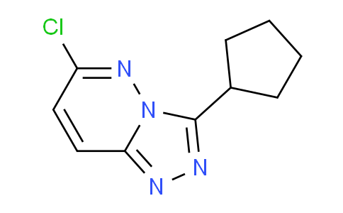CAS No. 1094260-24-8, 6-Chloro-3-cyclopentyl-[1,2,4]triazolo[4,3-b]pyridazine