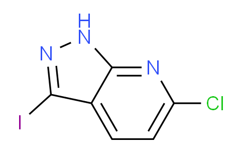 CAS No. 1259223-95-4, 6-Chloro-3-iodo-1H-pyrazolo[3,4-b]pyridine