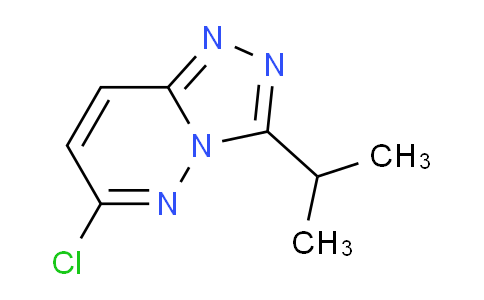 CAS No. 72392-97-3, 6-Chloro-3-isopropyl-[1,2,4]triazolo[4,3-b]pyridazine
