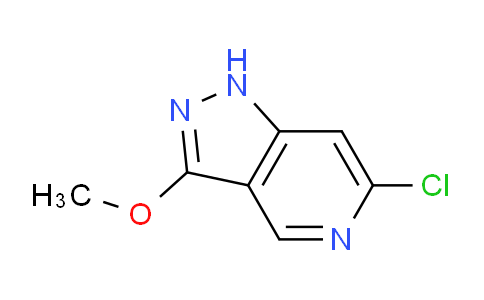 CAS No. 1588976-99-1, 6-Chloro-3-methoxy-1H-pyrazolo[4,3-c]pyridine