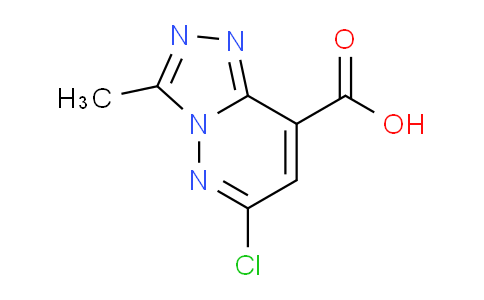 CAS No. 1416222-83-7, 6-Chloro-3-methyl-[1,2,4]triazolo[4,3-b]pyridazine-8-carboxylic acid