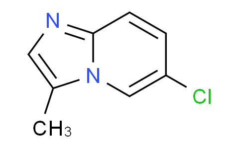 CAS No. 1284210-65-6, 6-Chloro-3-methylimidazo[1,2-a]pyridine