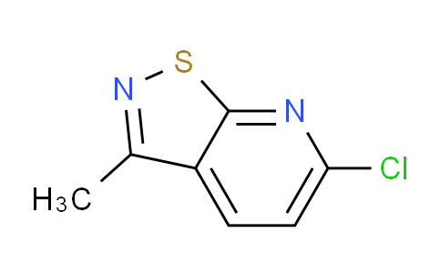 CAS No. 129211-90-1, 6-Chloro-3-methylisothiazolo[5,4-b]pyridine