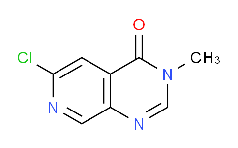 CAS No. 878743-46-5, 6-Chloro-3-methylpyrido[3,4-d]pyrimidin-4(3H)-one