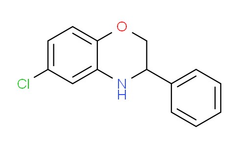CAS No. 1708289-01-3, 6-Chloro-3-phenyl-3,4-dihydro-2H-benzo[b][1,4]oxazine
