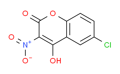 CAS No. 24922-34-7, 6-Chloro-4-hydroxy-3-nitro-2H-chromen-2-one