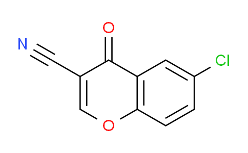 CAS No. 50743-20-9, 6-Chloro-4-oxo-4H-chromene-3-carbonitrile