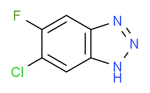 CAS No. 99803-85-7, 6-Chloro-5-fluoro-1H-benzo[d][1,2,3]triazole