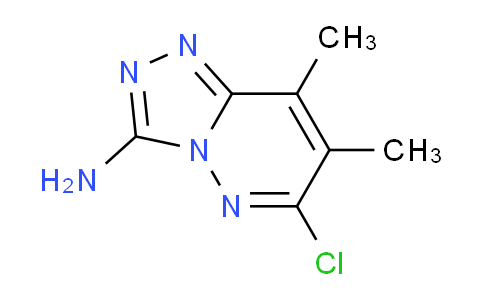CAS No. 1178583-28-2, 6-Chloro-7,8-dimethyl-[1,2,4]triazolo[4,3-b]pyridazin-3-amine