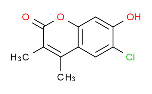 CAS No. 135065-47-3, 6-Chloro-7-hydroxy-3,4-dimethyl-2H-chromen-2-one
