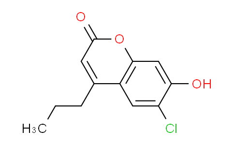 CAS No. 314742-60-4, 6-Chloro-7-hydroxy-4-propyl-2H-chromen-2-one