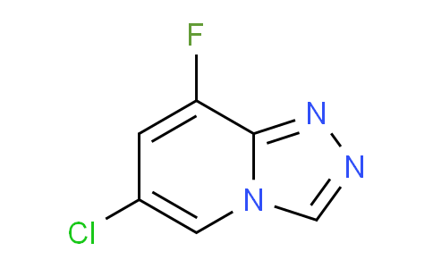 CAS No. 1020253-21-7, 6-Chloro-8-fluoro-[1,2,4]triazolo[4,3-a]pyridine