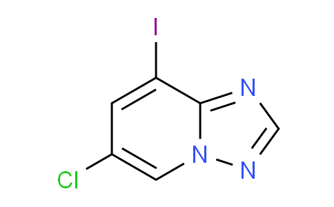 CAS No. 1415314-22-5, 6-Chloro-8-iodo-[1,2,4]triazolo[1,5-a]pyridine