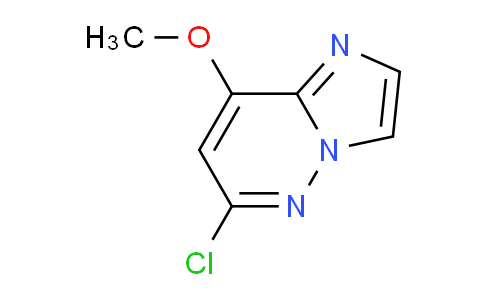 CAS No. 923595-82-8, 6-Chloro-8-methoxyimidazo[1,2-b]pyridazine