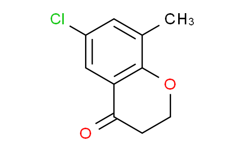 CAS No. 76301-90-1, 6-Chloro-8-methylchroman-4-one