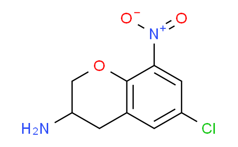 CAS No. 1278662-08-0, 6-Chloro-8-nitrochroman-3-amine
