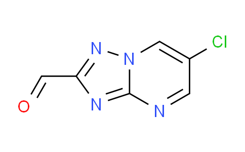 CAS No. 749929-27-9, 6-Chloro-[1,2,4]triazolo[1,5-a]pyrimidine-2-carbaldehyde