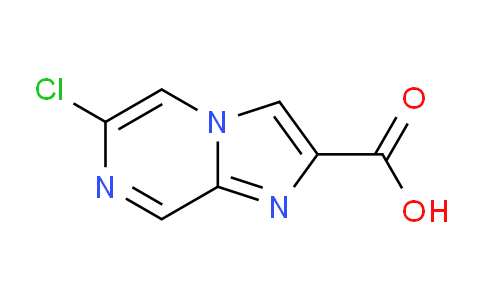 CAS No. 1196157-29-5, 6-Chloroimidazo[1,2-a]pyrazine-2-carboxylic acid