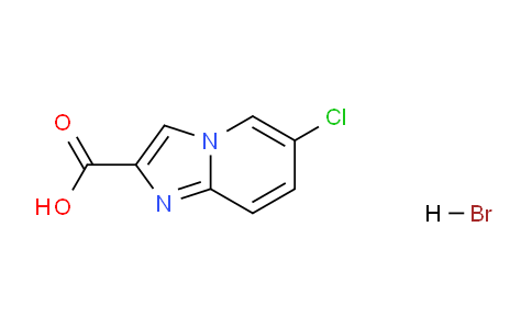 CAS No. 820245-56-5, 6-Chloroimidazo[1,2-a]pyridine-2-carboxylic acid hydrobromide