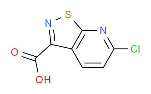 CAS No. 932702-35-7, 6-Chloroisothiazolo[5,4-b]pyridine-3-carboxylic acid