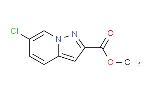 CAS No. 1222709-26-3, 6-Chloropyrazolo[1,5-a]pyridine-2-carboxylic acid methyl ester