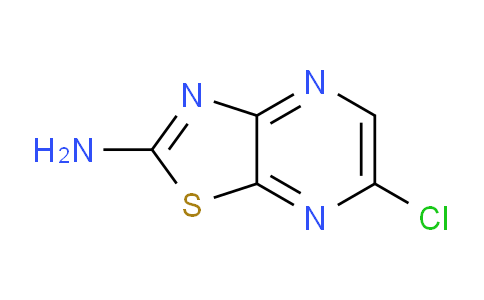 CAS No. 1440427-74-6, 6-Chlorothiazolo[4,5-b]pyrazin-2-amine