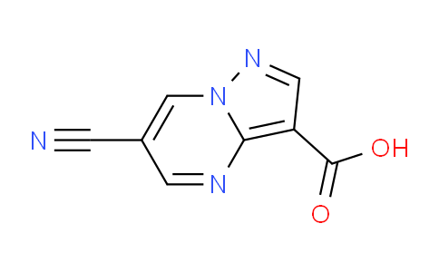 CAS No. 1315363-86-0, 6-Cyanopyrazolo[1,5-a]pyrimidine-3-carboxylic acid