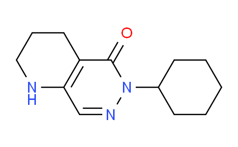 CAS No. 1447958-40-8, 6-Cyclohexyl-1,2,3,4-tetrahydropyrido[2,3-d]pyridazin-5(6H)-one