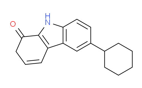 CAS No. 1233641-89-8, 6-Cyclohexyl-2,9-dihydro-1H-carbazol-1-one