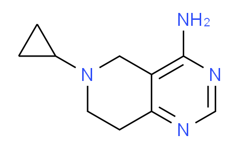 CAS No. 1355173-79-3, 6-Cyclopropyl-5,6,7,8-tetrahydropyrido[4,3-d]pyrimidin-4-amine
