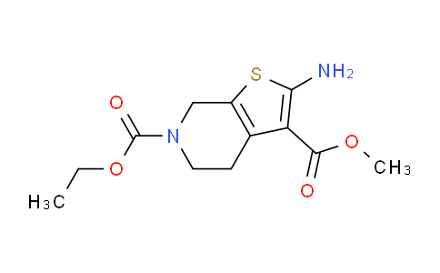 CAS No. 24237-51-2, 6-Ethyl 3-methyl 2-amino-4,5-dihydrothieno[2,3-c]pyridine-3,6(7H)-dicarboxylate