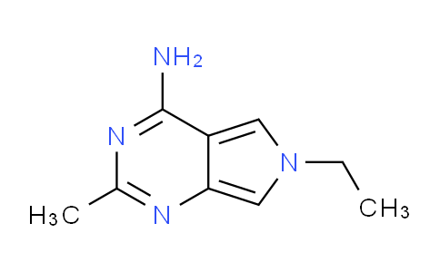 CAS No. 1707400-35-8, 6-Ethyl-2-methyl-6H-pyrrolo[3,4-d]pyrimidin-4-amine