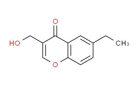CAS No. 773868-98-7, 6-Ethyl-3-(hydroxymethyl)-4H-chromen-4-one