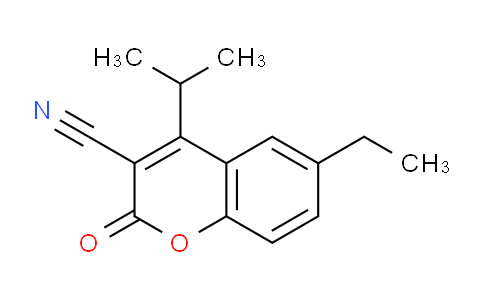 MC679572 | 1352538-60-3 | 6-Ethyl-4-isopropyl-2-oxo-2H-chromene-3-carbonitrile