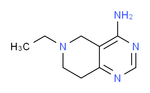 CAS No. 1355173-51-1, 6-Ethyl-5,6,7,8-tetrahydropyrido[4,3-d]pyrimidin-4-amine