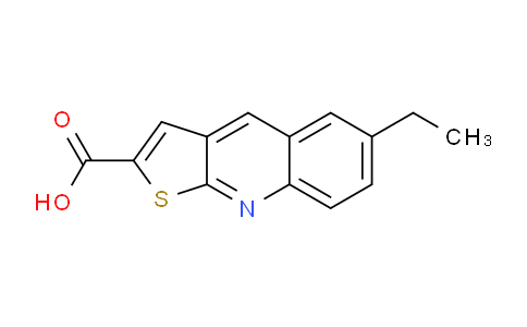 CAS No. 462066-95-1, 6-Ethylthieno[2,3-b]quinoline-2-carboxylic acid
