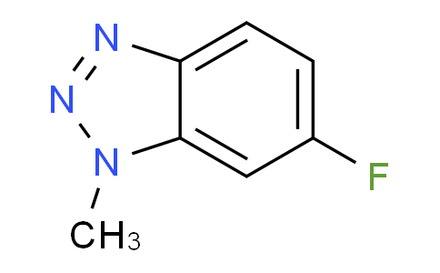 CAS No. 1445322-54-2, 6-Fluoro-1-methyl-1,2,3-benzotriazole