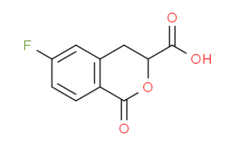 CAS No. 1312135-86-6, 6-Fluoro-1-oxoisochroman-3-carboxylic acid