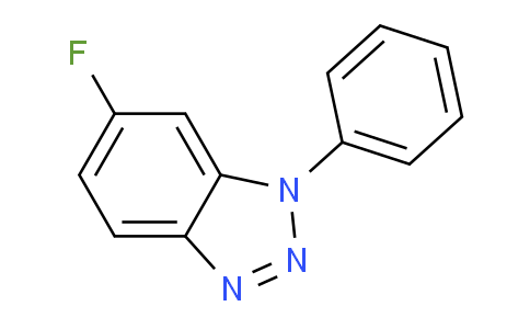 CAS No. 389-44-6, 6-Fluoro-1-phenyl-1,2,3-benzotriazole